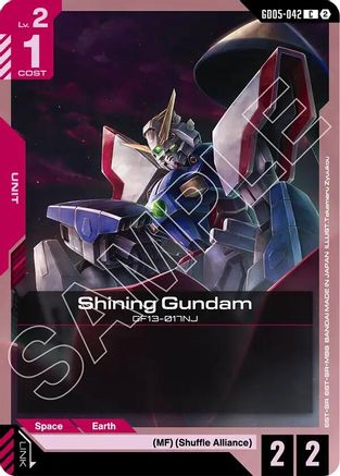 Shining Gundam (GD05-042) (GD05-042) - Freedom Ascension