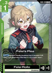 Felsi's Plea (GD05-109) - Freedom Ascension