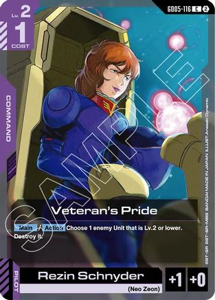 Veteran's Pride (GD05-116) - Freedom Ascension