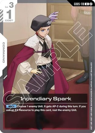 Incendiary Spark (GD05-118) - Freedom Ascension