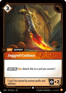 Jagged Cutlass (073/166) - Vendetta