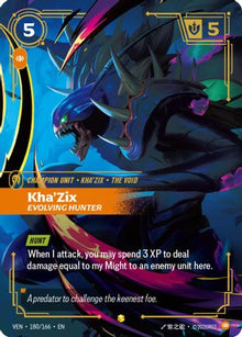 Kha'Zix, Evolving Hunter (180/166) - Vendetta Foil