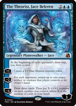 The Theorist, Jace Beleren (FRA-043) - Reality Fracture Foil