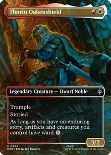 Thorin Oakenshield (Borderless) (HOB-202) - The Hobbit Foil
