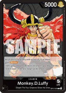 Monkey.D.Luffy (079) (OP17-079) - The World's Strongest Warriors