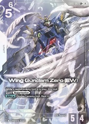 Wing Gundam Zero (EW) (LR+) (GD05-067) - Freedom Ascension Holofoil