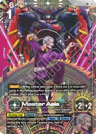 Master Asia (LR+) (GD05-089) - Freedom Ascension Holofoil