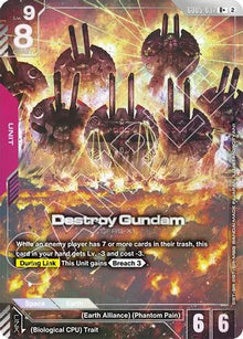 Destroy Gundam (R+) (GD05-037) - Freedom Ascension Holofoil