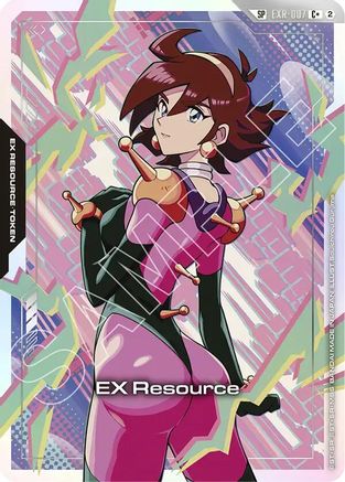 EX Resource (EXR-007) (C+) (SP) (EXR-007) - Freedom Ascension Holofoil