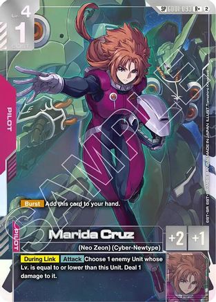 Marida Cruz (R+) (SP) (GD01-093) - Freedom Ascension Holofoil