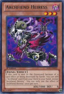 Archfiend Heiress [JOTL-EN029] Rare