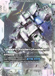 Unicorn Gundam (Awakened) (Newtype Challenge 2026 Mission 4) (GD04-066) - Gundam Promotional Cards Holofoil