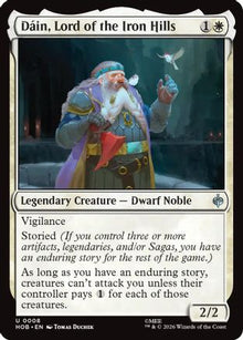 Dain, Lord of the Iron Hills (HOB-008) - The Hobbit Foil