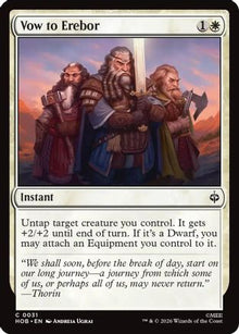 Vow to Erebor (HOB-031) - The Hobbit