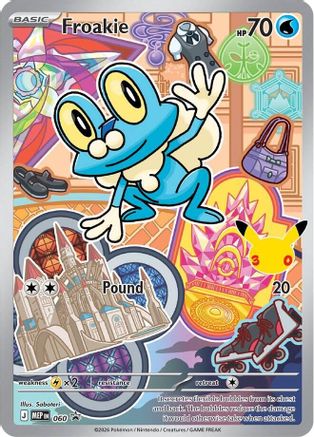 Froakie 060  - Holofoil First Partner Collection 2026 - Promo
