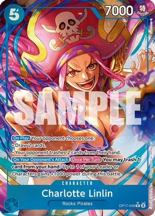 Charlotte Linlin (049) (Alternate Art) (OP17-049) - The World's Strongest Warriors Foil