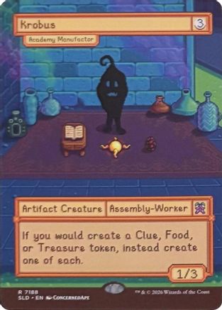 Krobus - Academy Manufactor (SLD-7188) - Secret Lair Drop Series Foil