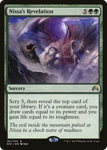 Nissa's Revelation [Magic Origins]