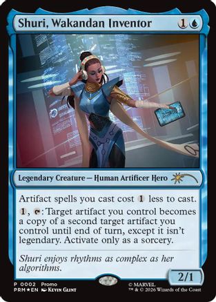 Shuri, Wakandan Inventor (MEDIA-002) - Media Promos Foil