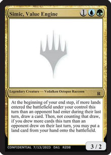 Simic Value Engine (UNK-) - Un-Known Event Playtest Cards