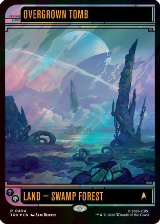 Overgrown Tomb (Surge Foil) (TRK-494) - Star Trek Foil