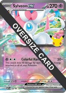 Sylveon ex (30th Celebration) 100  Jumbo Cards - Promo