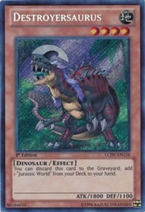 Destroyersaurus [LCJW-EN158] Secret Rare