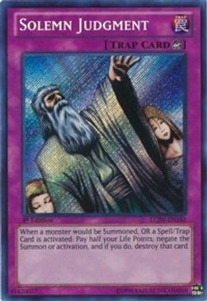 Solemn Judgment [LCJW-EN182] Secret Rare