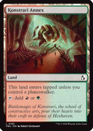 Konstrari Annex (FRA-183) - Reality Fracture Foil