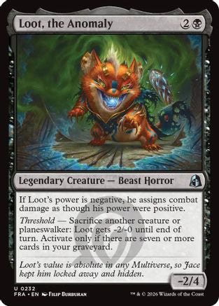 Loot, the Anomaly (FRA-232) - Reality Fracture