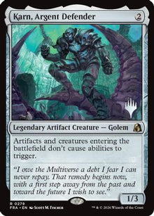 Karn, Argent Defender (PPFRA-279) - Promo Pack: Reality Fracture