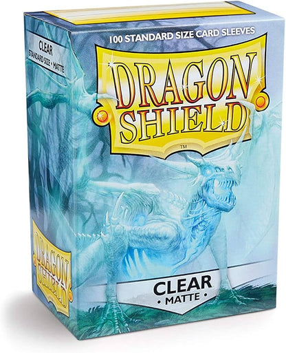 Dragon Shield: Matte Sleeves (100) - Clear