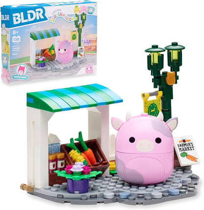 Squishmallows: BLDR 2" Patty’s Farmers Market Building Set