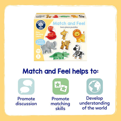 Orchard: Match & Feel Puzzle - 2pc