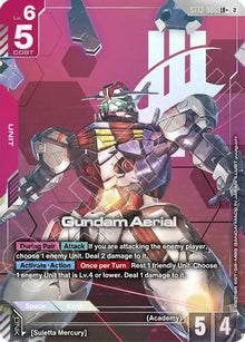 Gundam Aerial (LR+) (ST13-006) - Starter Deck 13 Silent Barrage Holofoil
