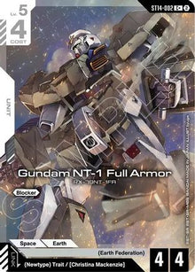 Gundam NT-1 Full Armor (C+) (ST14-002) - Starter Deck 14 Heavy Dominion Holofoil