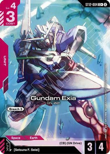 Gundam Exia (C+) (ST12-004) - Starter Deck 12 Raging Onslaught Holofoil