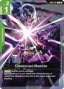 Destined Battle (Store Tournament Participation Pack 06) (GD04-107) - Gundam Promotional Cards Holofoil