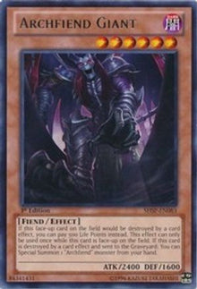 Archfiend Giant [SHSP-EN083] Rare