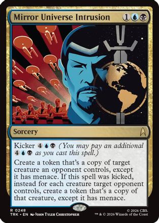 Mirror Universe Intrusion (TRK-248) - Star Trek Foil