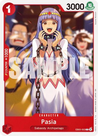 Pasia (EB05-003) - Extra Booster: One Piece Heroines Edition Vol. 2