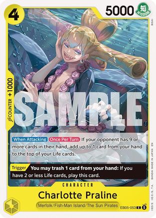 Charlotte Praline (EB05-053) - Extra Booster: One Piece Heroines Edition Vol. 2