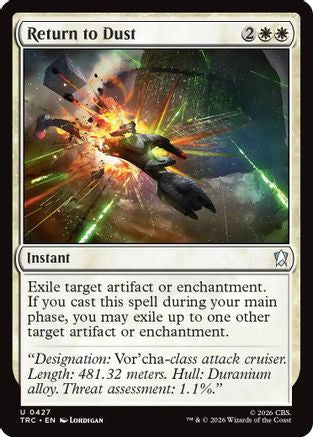 Return to Dust (TRC-427) - Commander: Star Trek