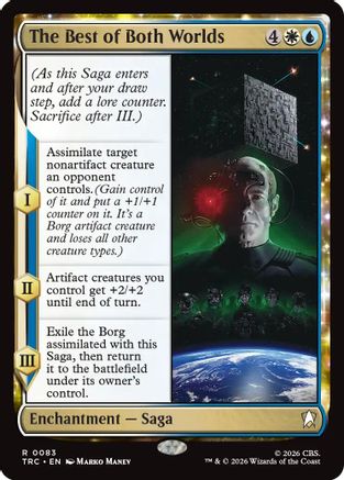 The Best of Both Worlds (TRC-083) - Commander: Star Trek