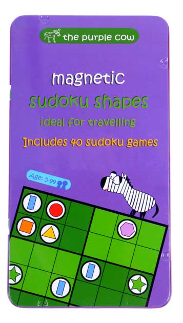 Purple Cow: Magnetic Sudoku Shapes