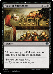 Feast of Succession (CMM-158) - Commander Masters