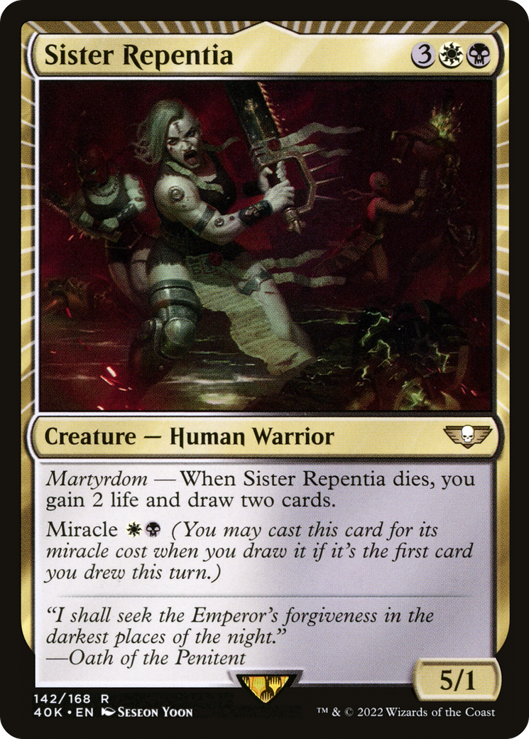 Sister Repentia [Warhammer 40,000]