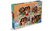 Ravensburger: Disney - Moana 2: Adventures in Oceania 4x100pc