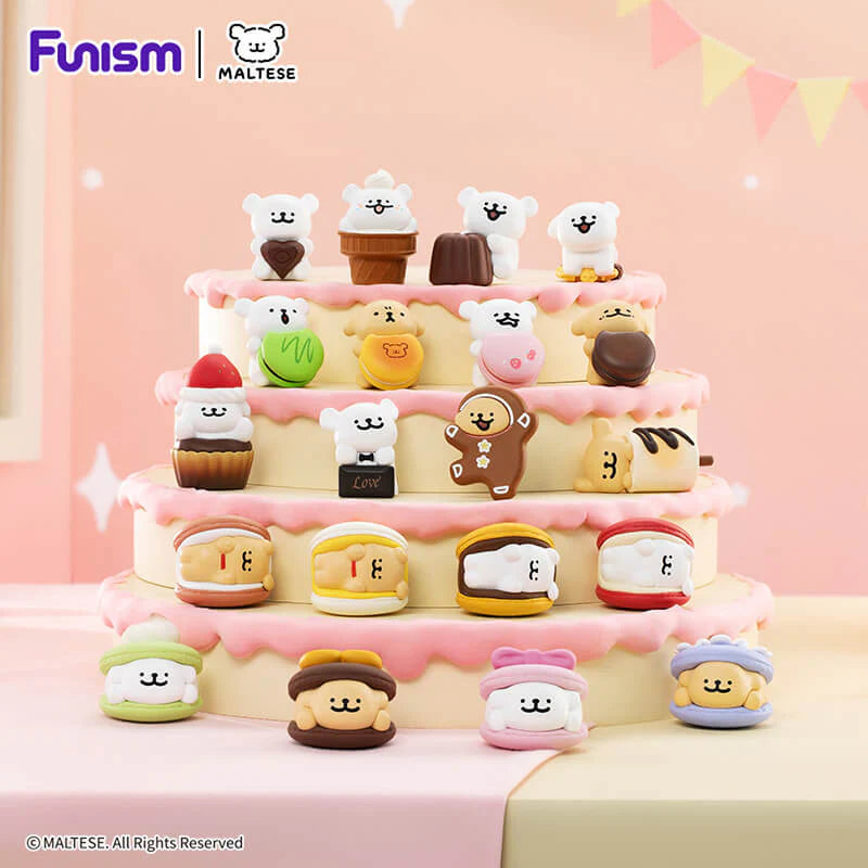 Funism: Maltese Sweet Box Series Puppy Face (Blind Box)