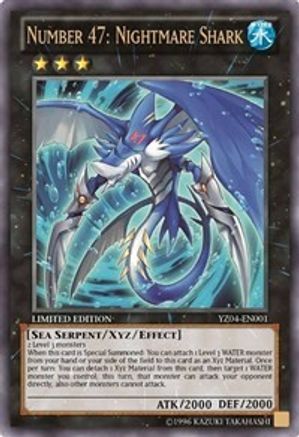 Number 47: Nightmare Shark [YZ04-EN001] Ultra Rare